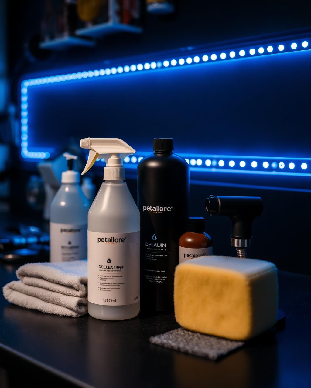 Professional detailing products and equipment